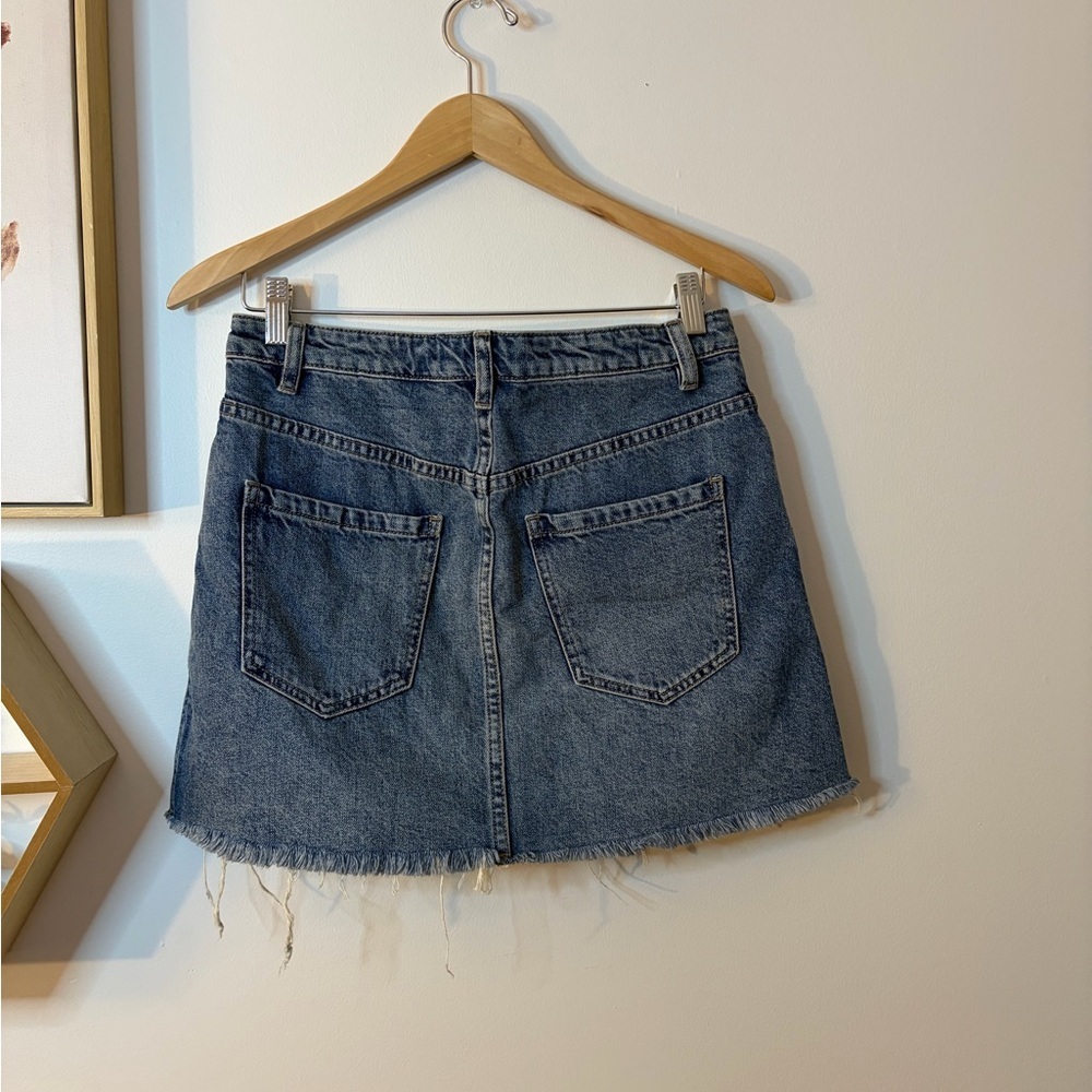 Free People Denim Skirt size 28 - Picture 2 of 4